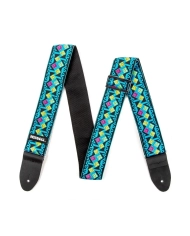 Dunlop JH14 Strap Hendrix 2 Live In Maui Blue - Curea chitara