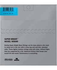 Dunlop DBSBN125 Single - Coarda Bass 125