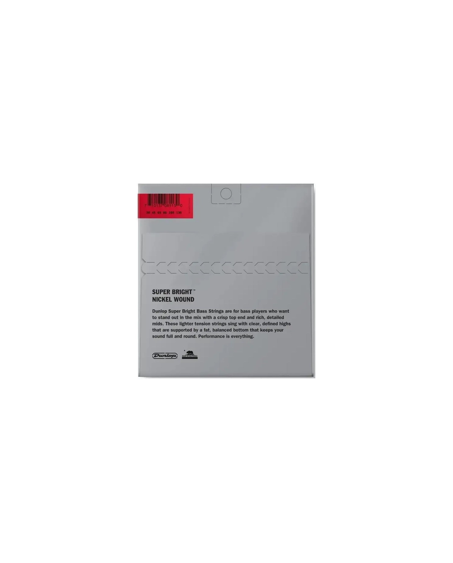 Dunlop DBSBN130 Single- Coarda Bass 130