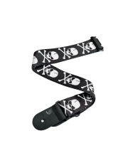 D'Addario 50MM Cross Bone Skull - Curea chitara