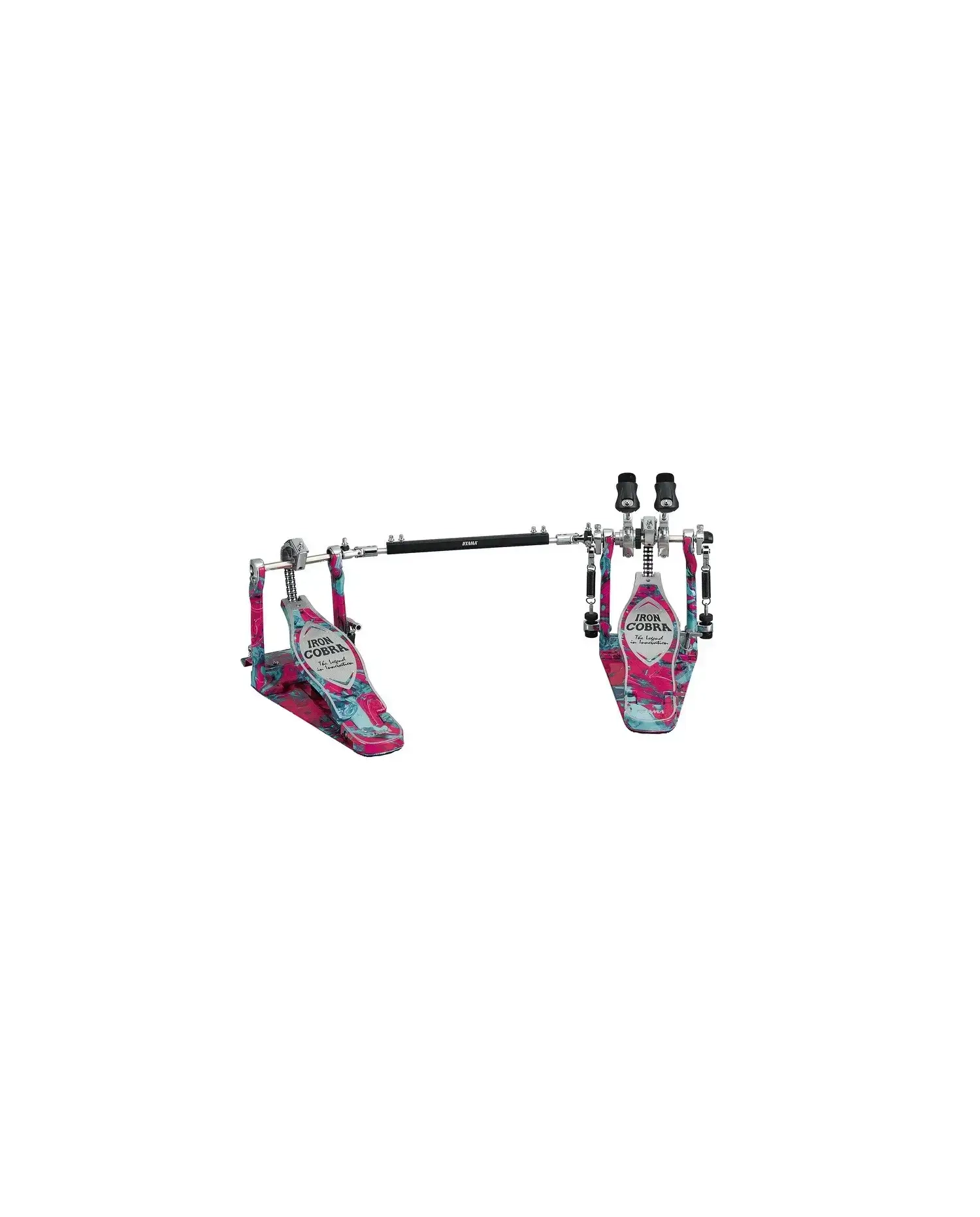 Tama HP900PWMCS Iron Cobra Power Glide Coral Swirl - Pedala Dubla Toba