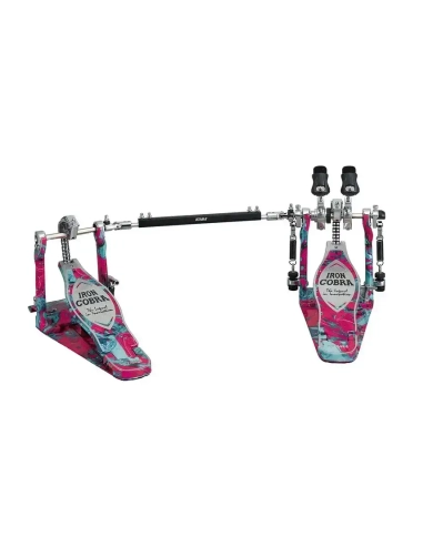 Tama HP900RWMCS Iron Cobra Rolling Glide Coral Swirl - Pedala Dubla Toba