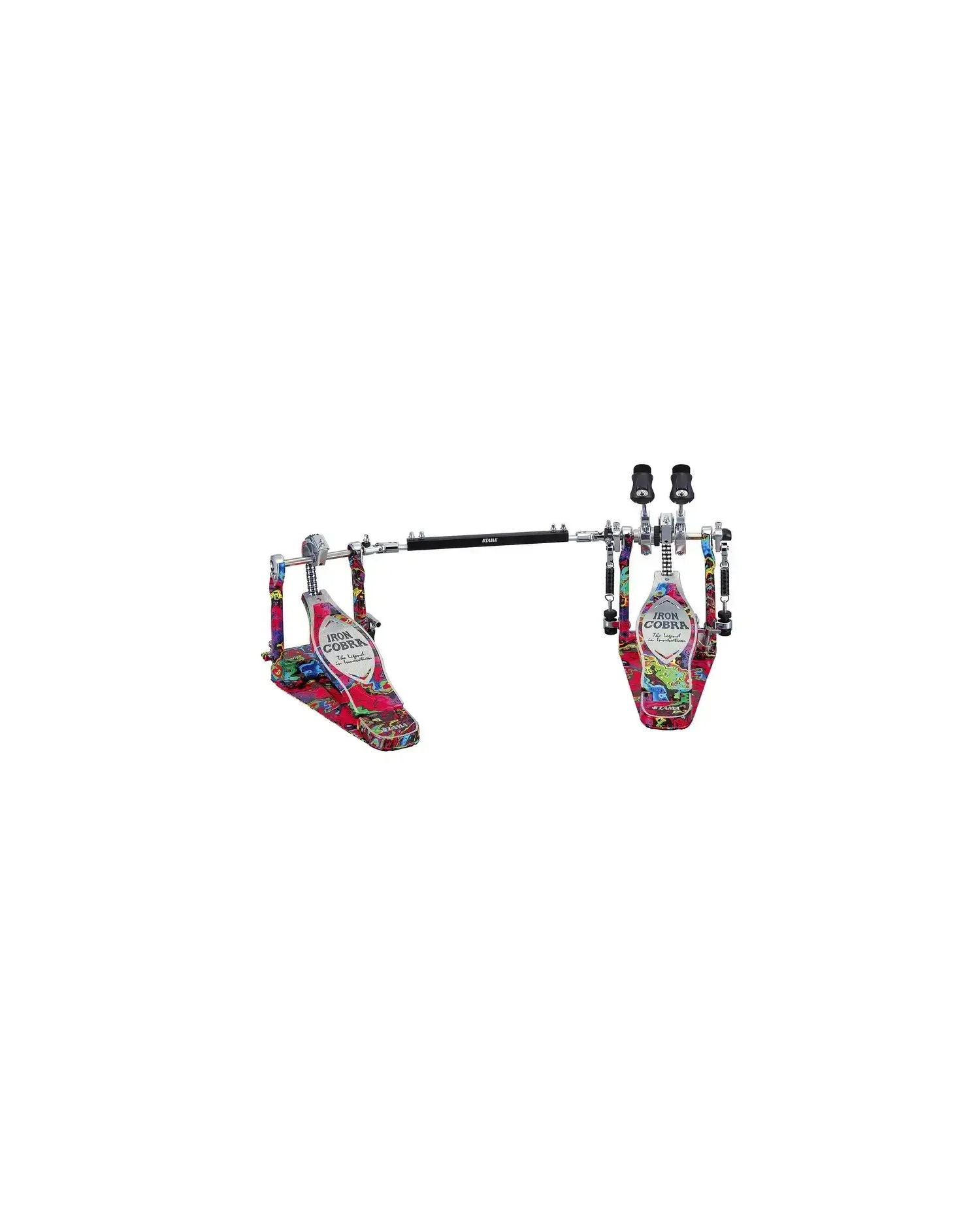 Tama HP900RWMPR Iron Cobra Power Glide Psychedelic Rainbow - Pedala Dubla Toba