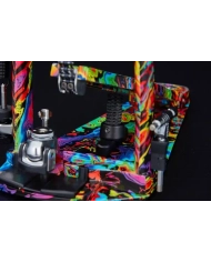 Tama HP900RWMPR Iron Cobra Power Glide Psychedelic Rainbow - Pedala Dubla Toba
