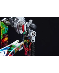 Tama HP900RWMPR Iron Cobra Power Glide Psychedelic Rainbow - Pedala Dubla Toba