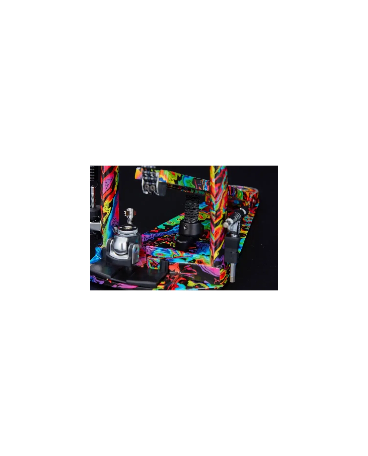 Tama HP900RWMPR Iron Cobra Rolling Glide Psychedelic Rainbow - Pedala Dubla Toba