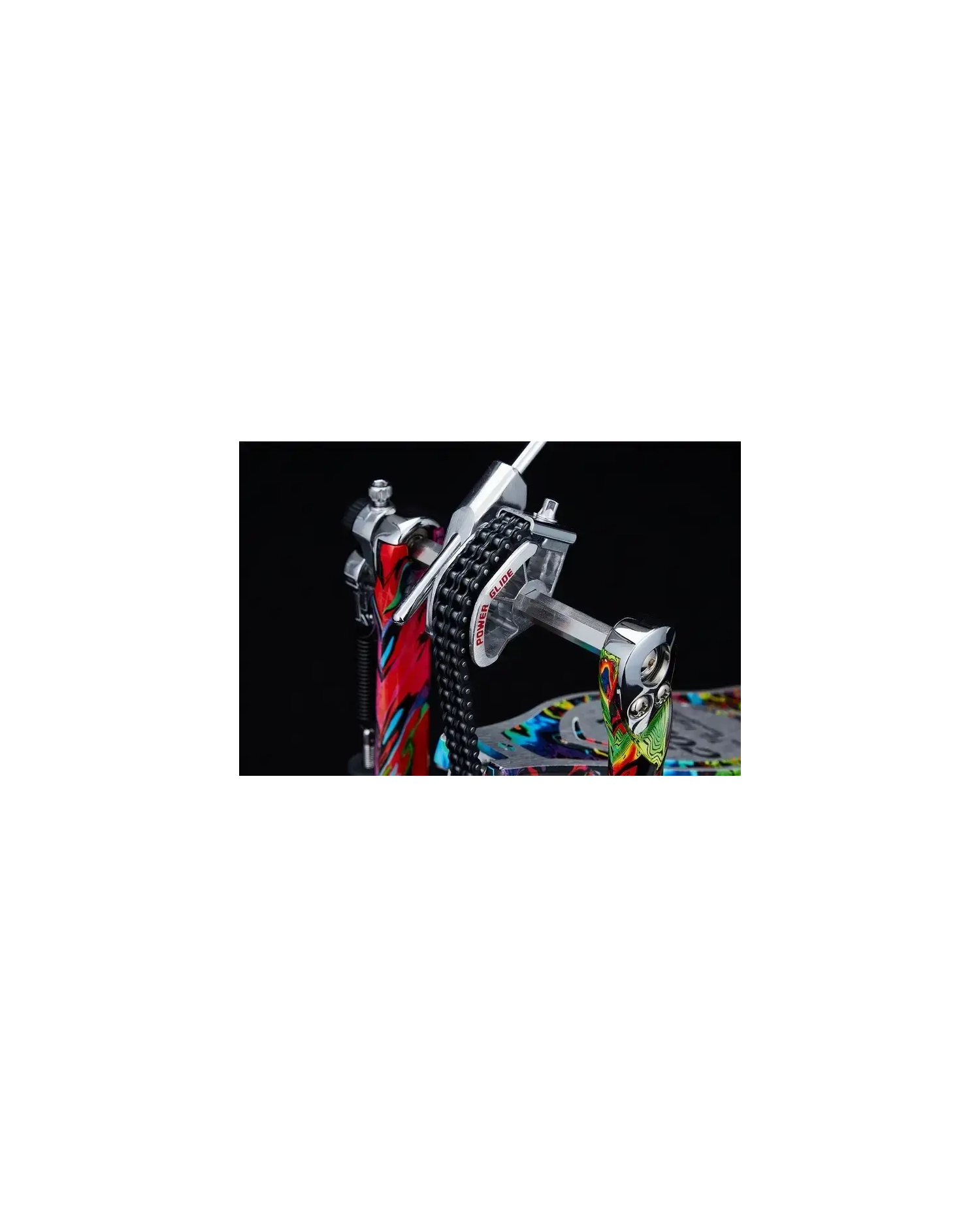Tama HP900RWMPR Iron Cobra Rolling Glide Psychedelic Rainbow - Pedala Dubla Toba