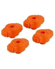 Tama QC8 Orange - Nuca Cinel cu Ajustare Rapida (Set 4 Buc.)