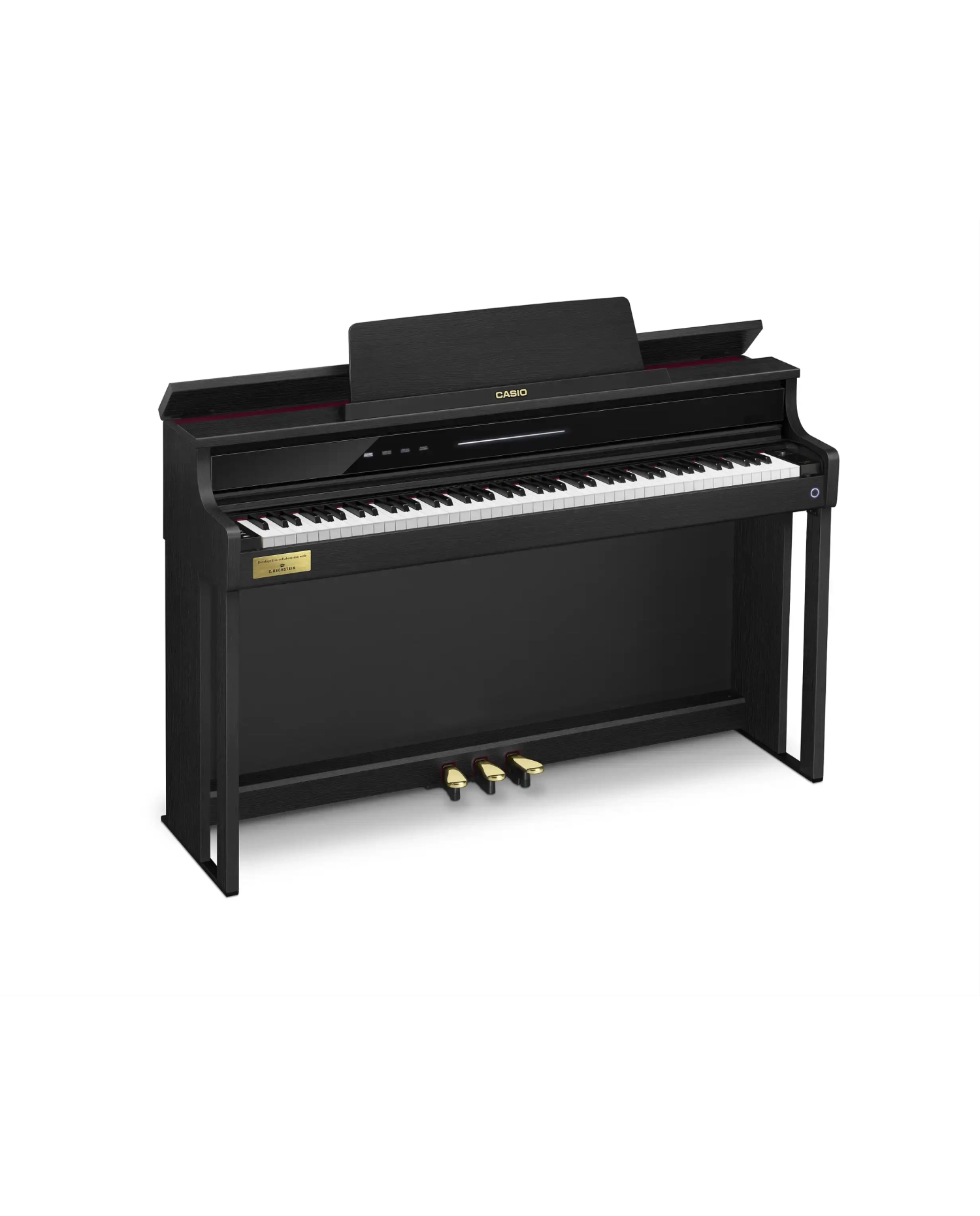 Casio AP-750 Black - Pian Digital Realizat in Parteneriat cu C. Bechstein