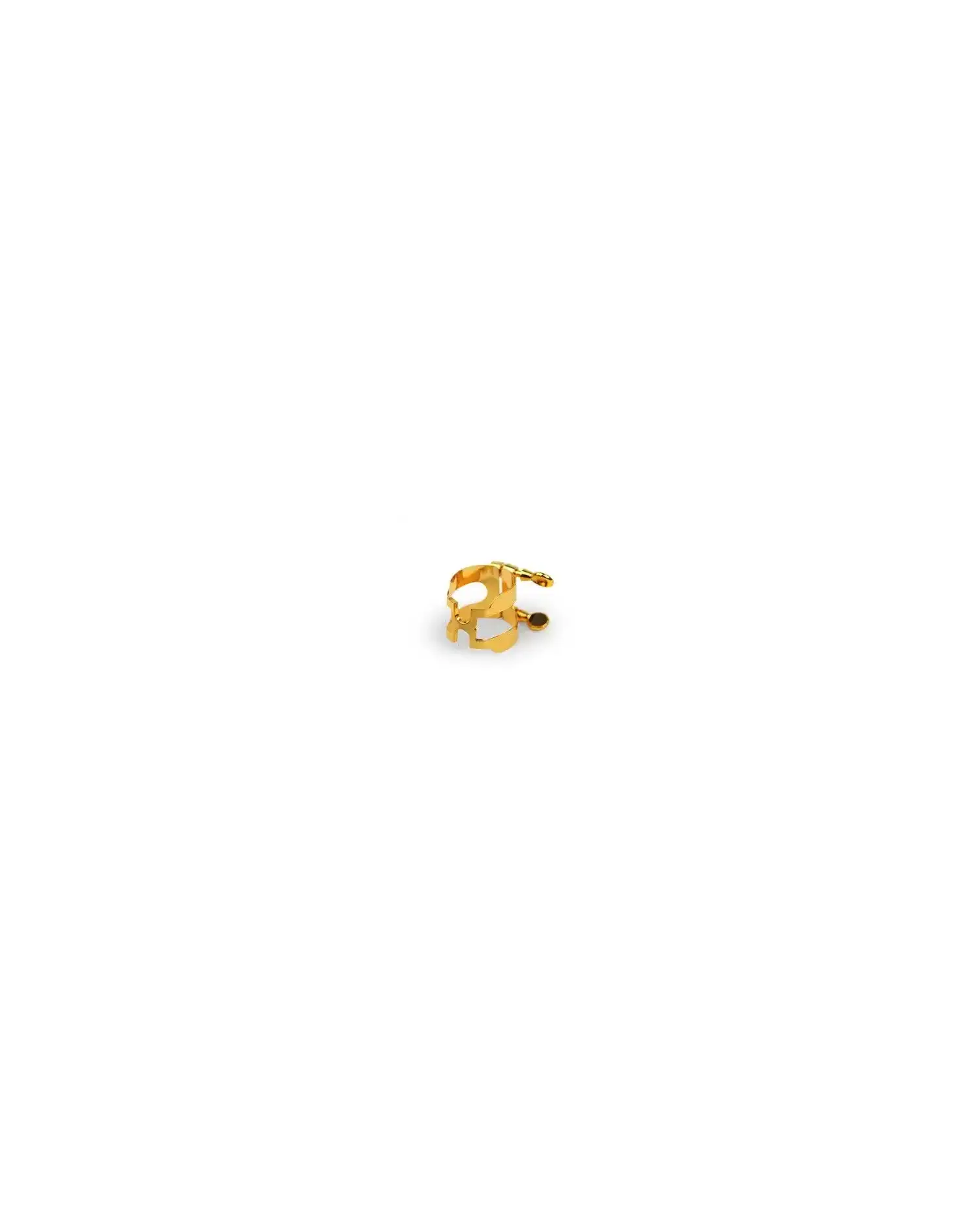 Rico H-Ligature and cap for alto sax - Capac si bratara pentru saxofon alto Rico - 1