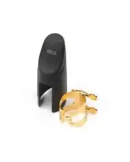Rico H-Ligature and cap for alto sax - Capac si bratara pentru saxofon alto Rico - 2