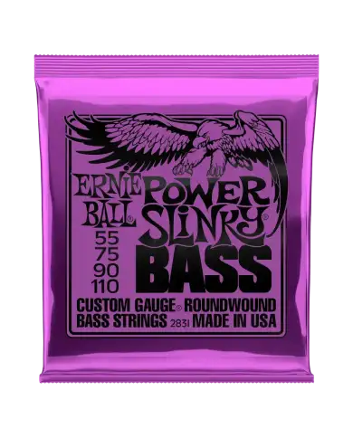 Ernie Ball Power Slinky 55-110- Set corzi chitara bass