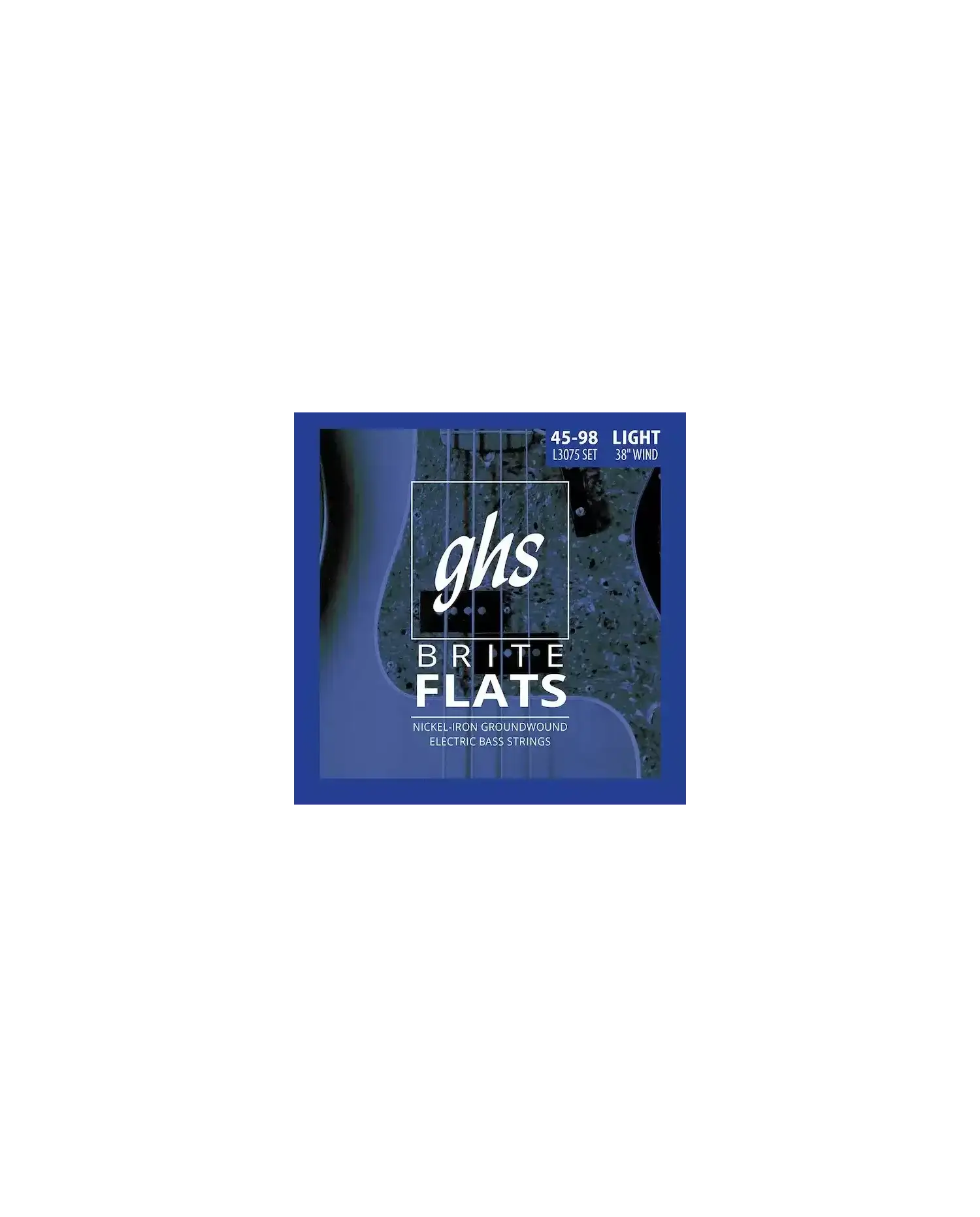GHS L3075 Brite Flats - Set corzi chitara bass 45-98