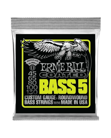 Ernie Ball Slinky Coated 45-130 - Set corzi chitara bass