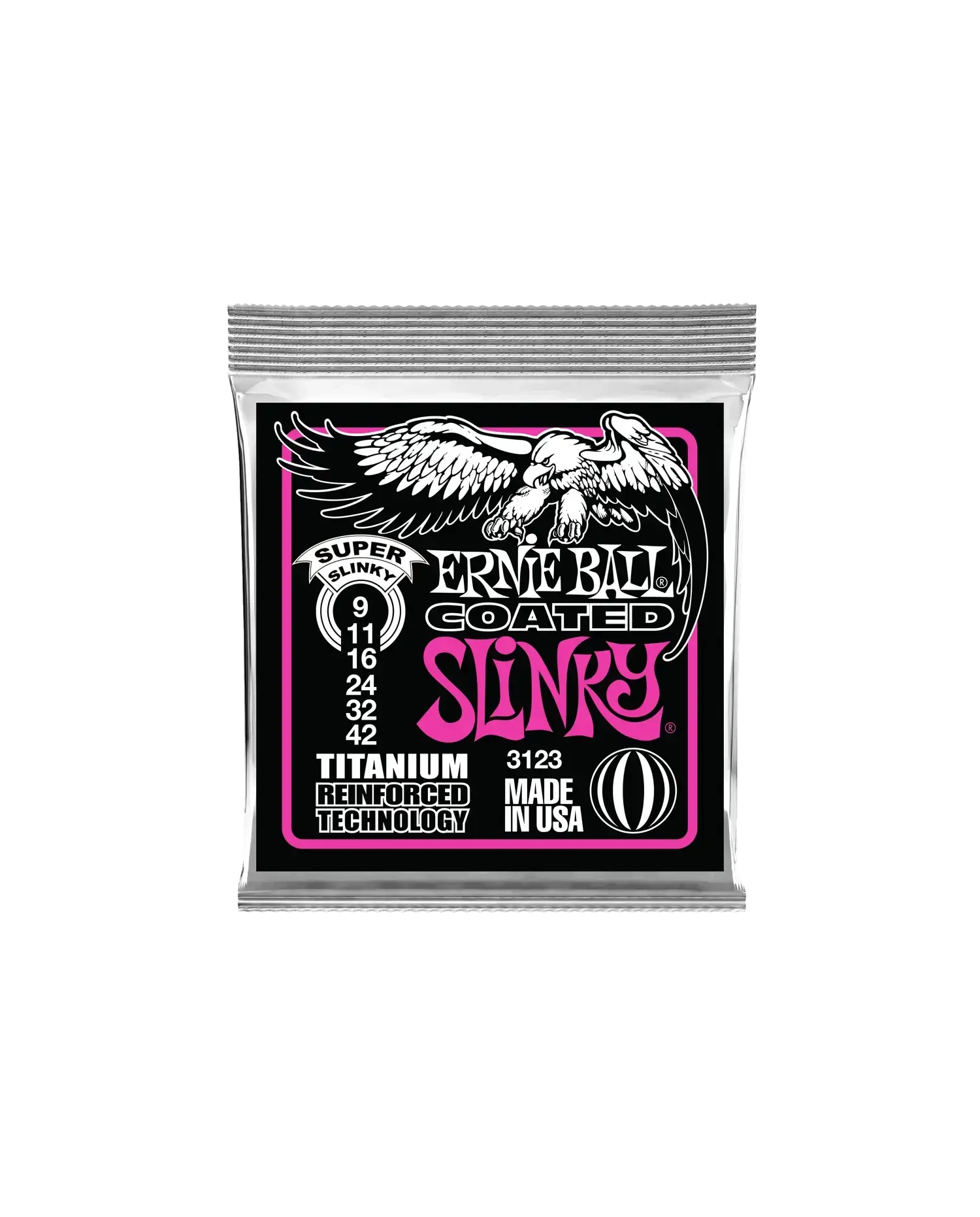 Ernie Ball Super Slinky Coated 09-42 - Set corzi chitara electrica