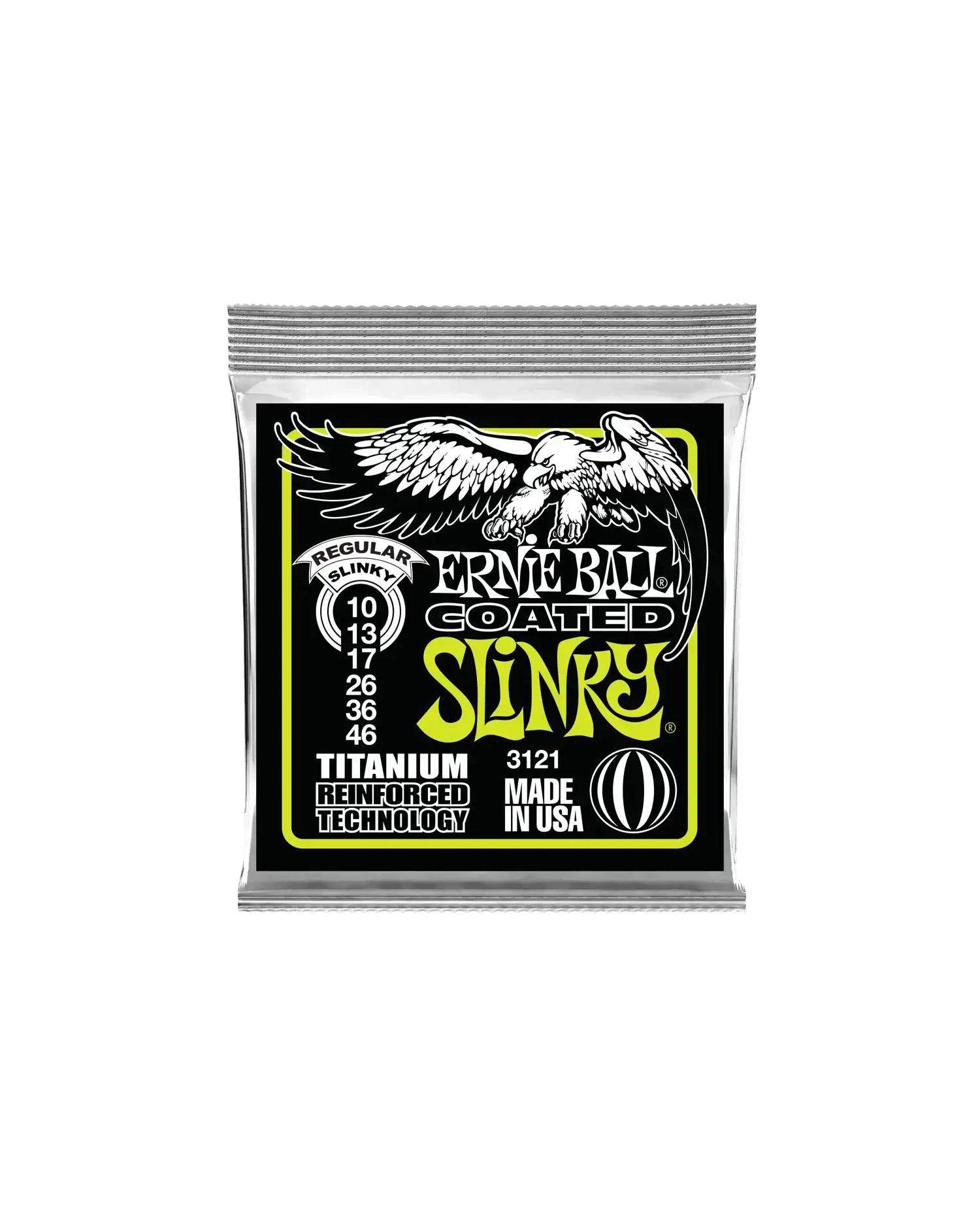 Ernie Ball Regular Slinky Coated 10-46 - Set corzi chitara electrica
