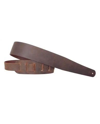 LM Straps CrazyHorse Leather Brown - Curea Chitara