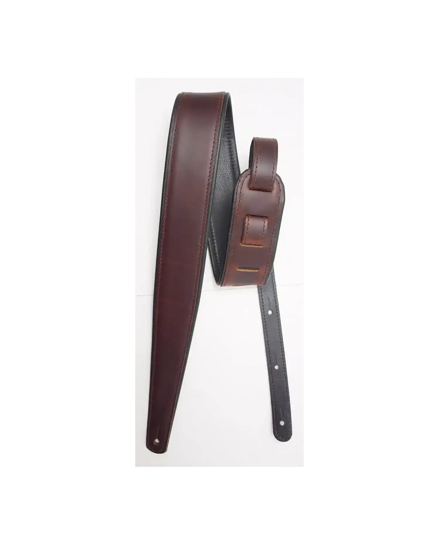LM Straps Premier Leather Mahogany - Curea Chitara
