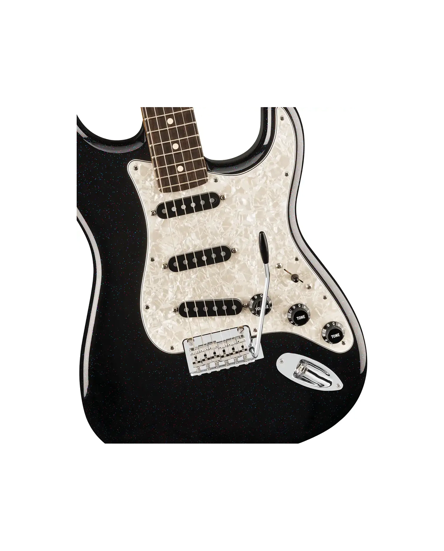 Fender 70th Anniversary Player Stratocaster Nebula Black - Chitara electrica editie limitata