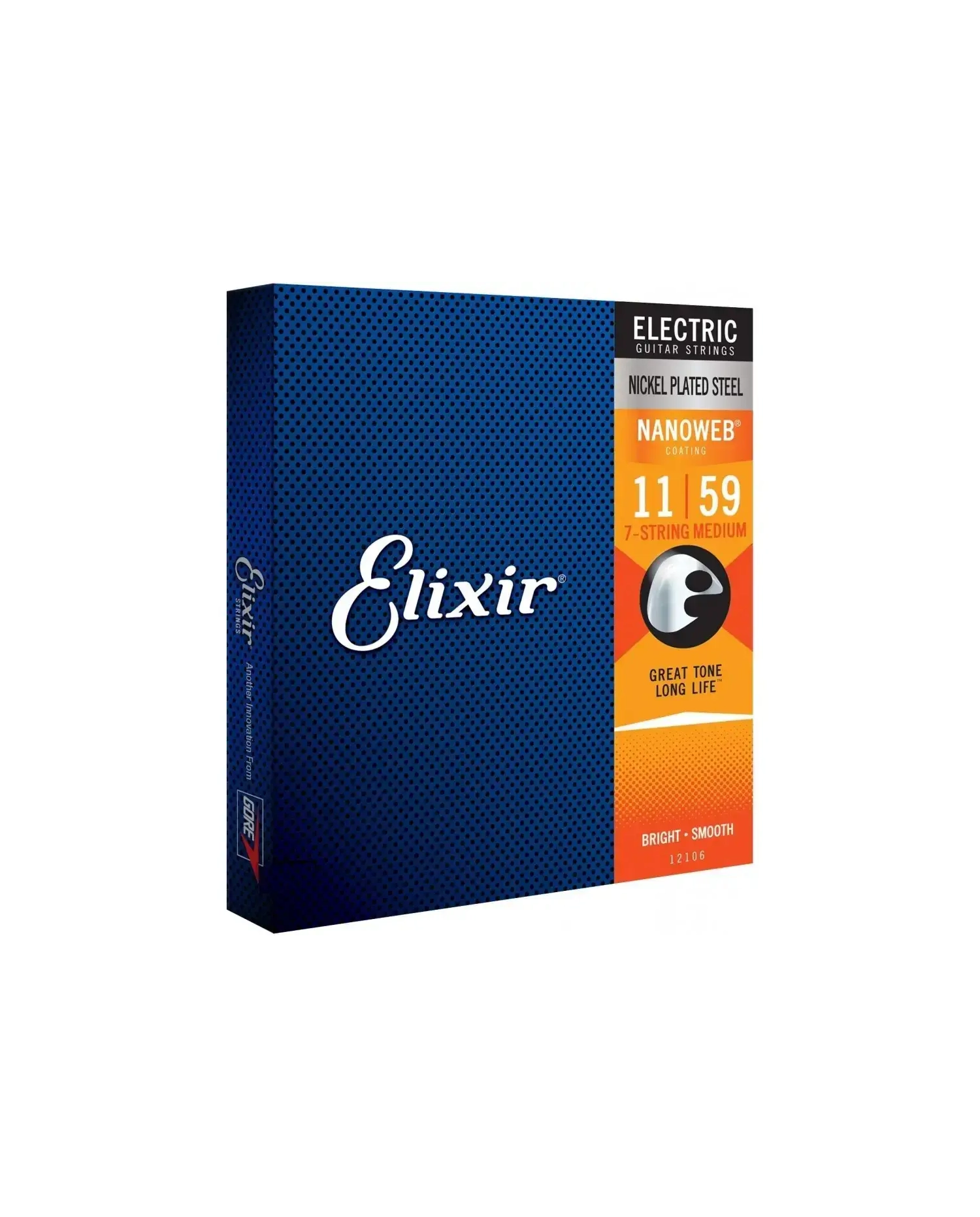 Elixir Nanoweb Light 11-59 7 String - Set Corzi Chitara Electrica