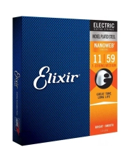 Elixir Nanoweb Light 11-59 7 String - Set Corzi Chitara Electrica