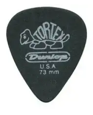 Dunlop 488R.73 Tortex Pitch Black - Pană chitară Dunlop - 1