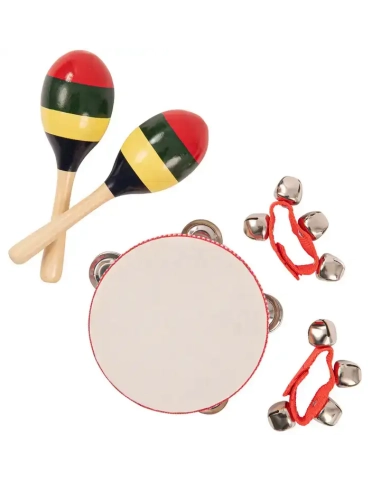 PP Drums PK23 - Set Tamburine si Maracas