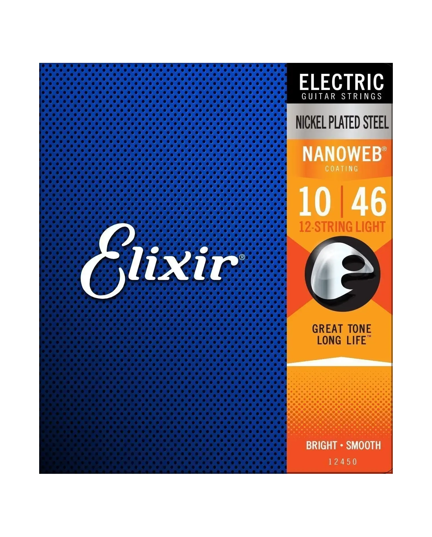 Elixir Nanoweb Light 10-46 - Set Corzi Chitara Electrica 12-String