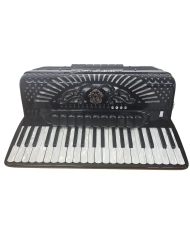 Siwa & Figli Beyby Plus Black M1 - Acordeon Digital cu Juzisound 2 si Sistem Wireless