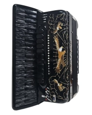 Acordeon Digital cu Juzisound 2 si Sistem Wireless, Siwa & Figli Beyby Plus Black M2 | MC MUSIC