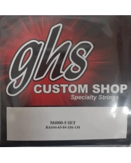 GHS M6000-5 SET - Set Corzi Chitara Bass 44-130