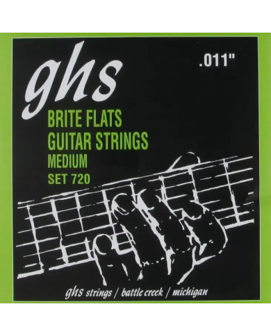 GHS 720 - Set Corzi Chitara Flatwound 11 - 50
