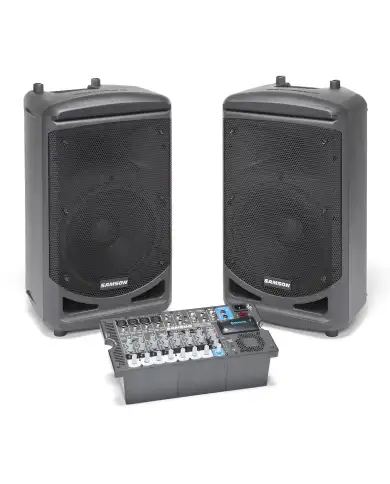 Samson XP1000B - Pachet sonorizare 2 x 500 RMS Samson - 1