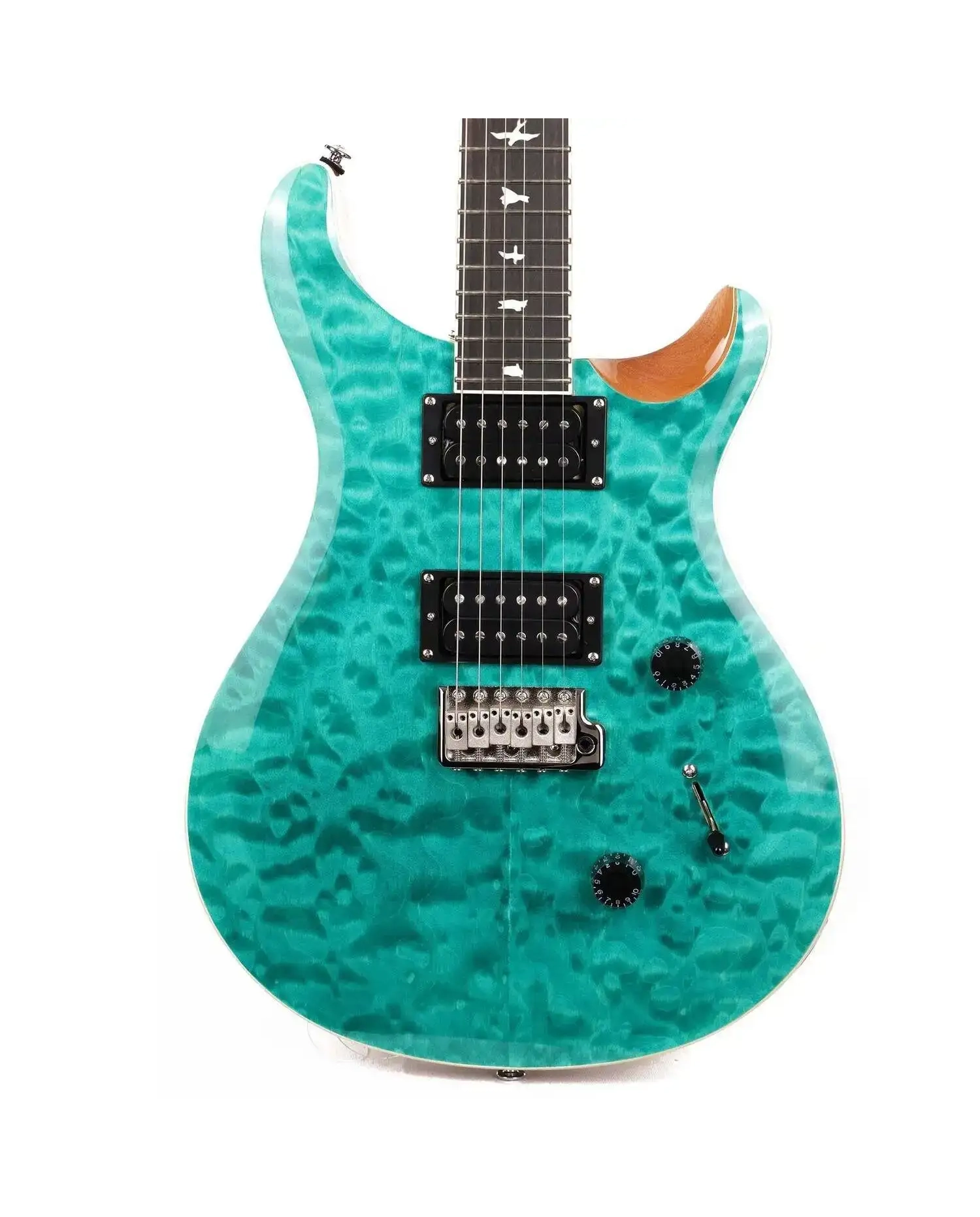 PRS SE Custom 24 Quilt Turquoise - Chitara Electrica cu Husa