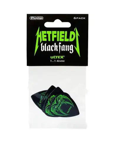 Dunlop PH112P1.14 Black Fang - Set pene chitară Dunlop - 1