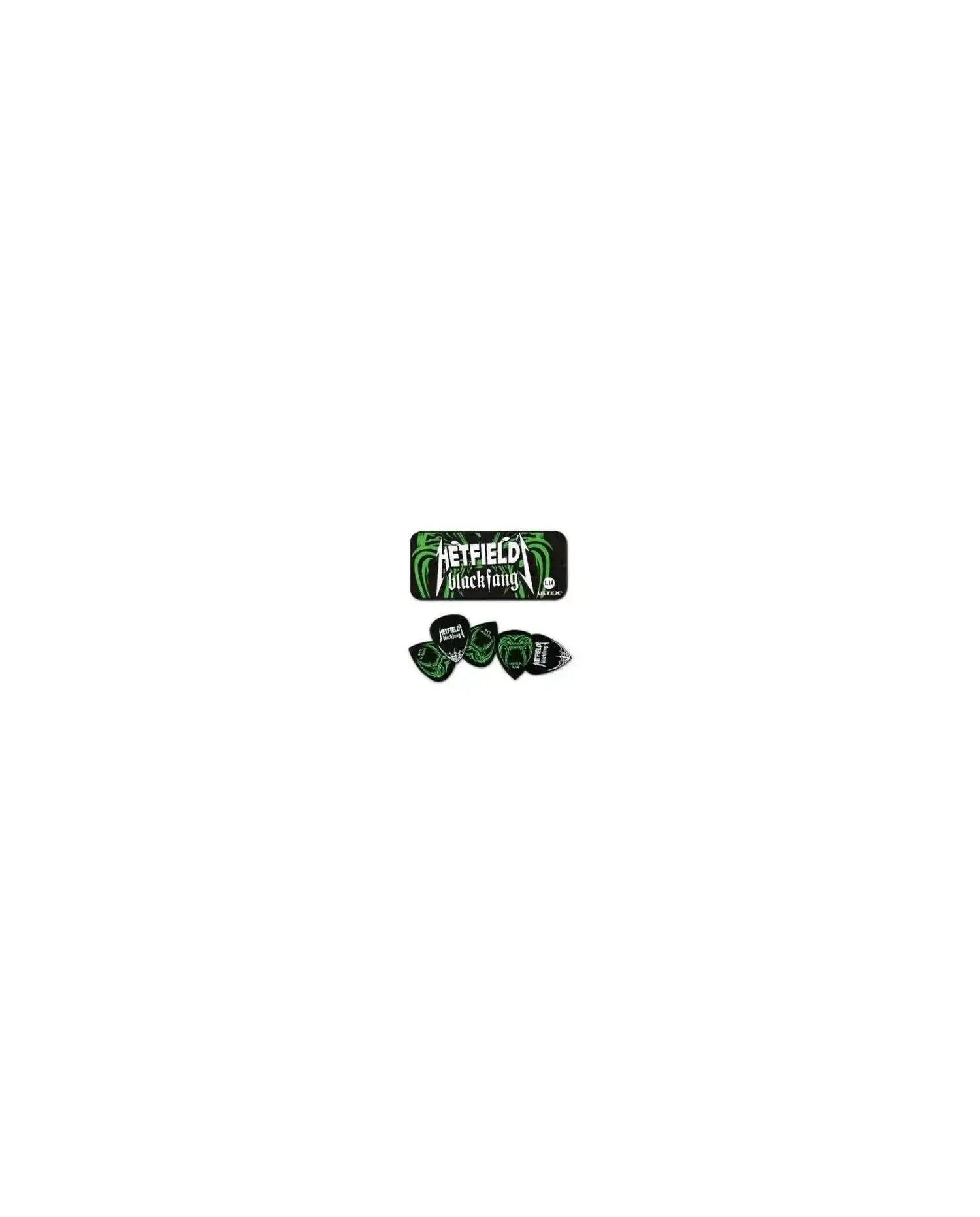 Dunlop PH112T1.14 Black Fang Pick Tin - Set pene chitară Dunlop - 1