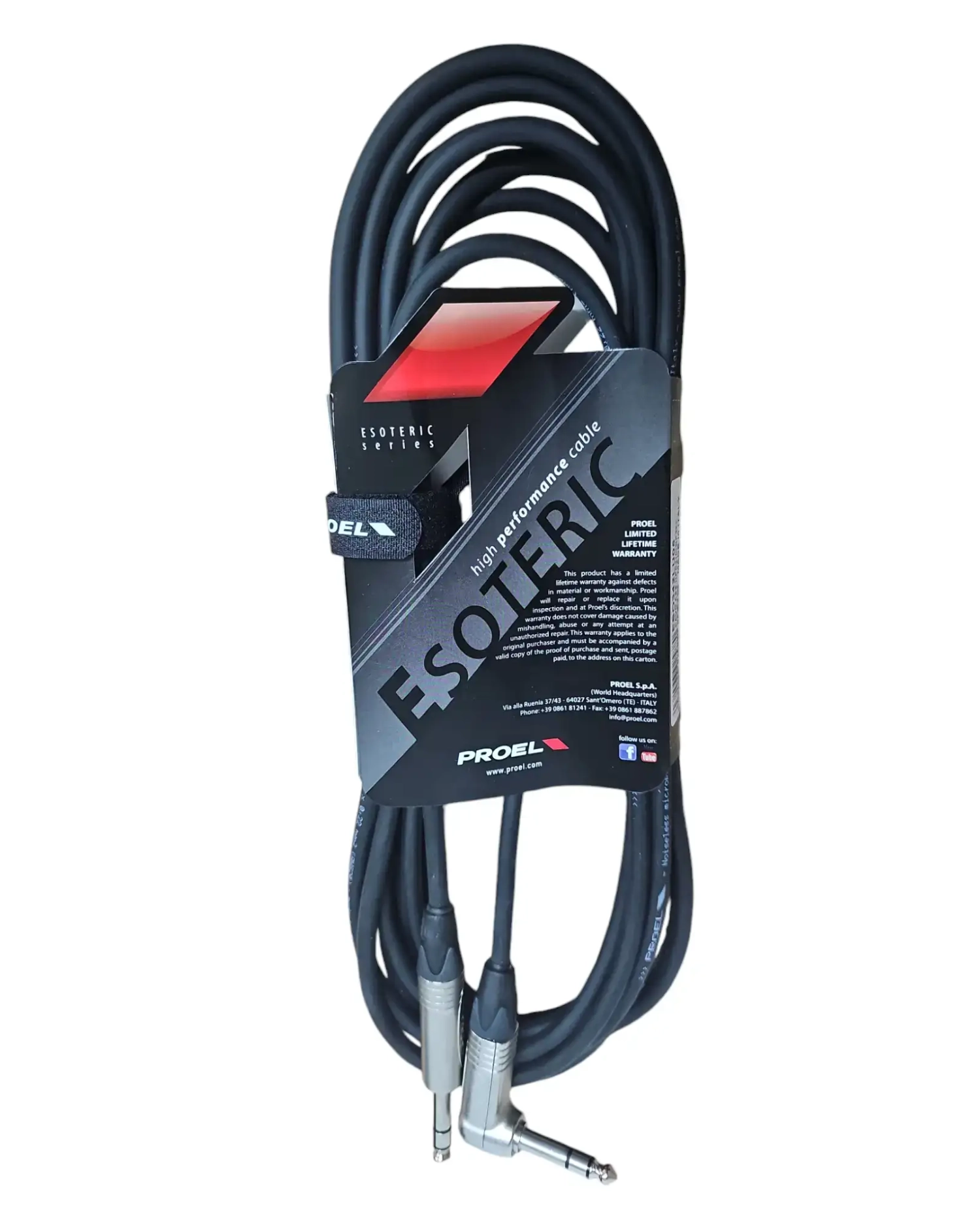 Proel ESO342LU10 Jack - Jack  - Cablu Balansat 10m