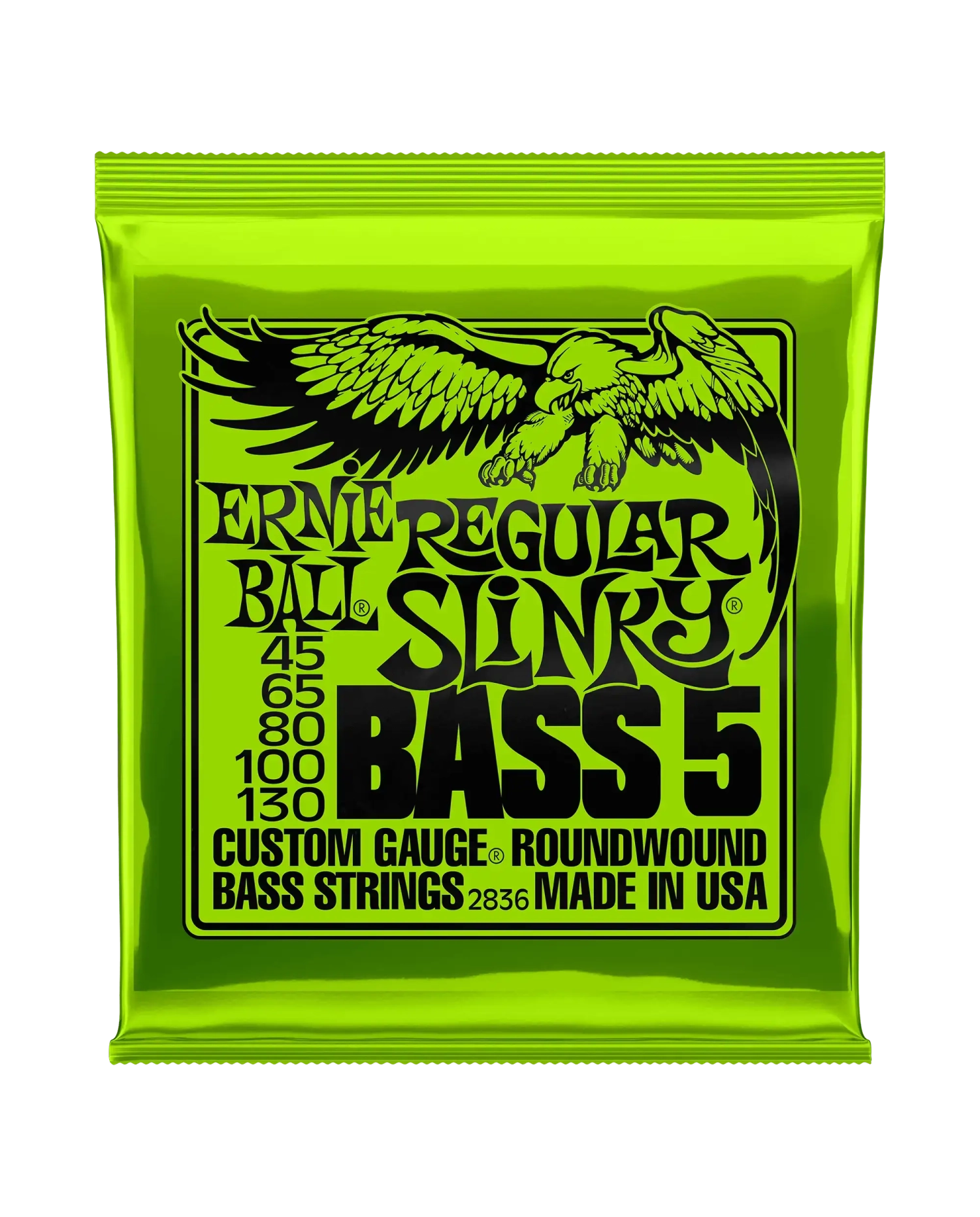 Ernie Ball Regular Slinky 45-130 - Set corzi chitara bass