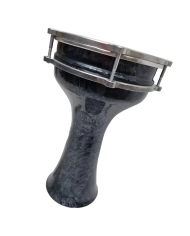 Tarabana Masterwork Aluminium Coloured Marble BK - Darbuka