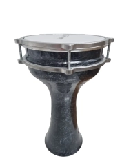 Tarabana Masterwork Aluminium Coloured Marble BK - Darbuka