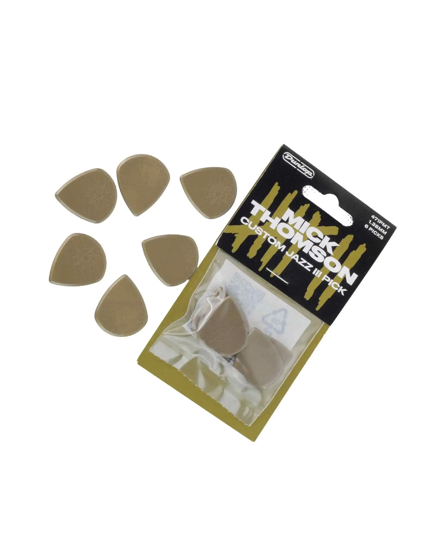 Dunlop 471PMT Mick Thomson Jazz III - Set 6 Pene Chitara