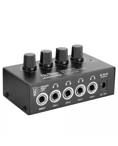 OnStage HA4000 - Amplificator Casti 4 Canale