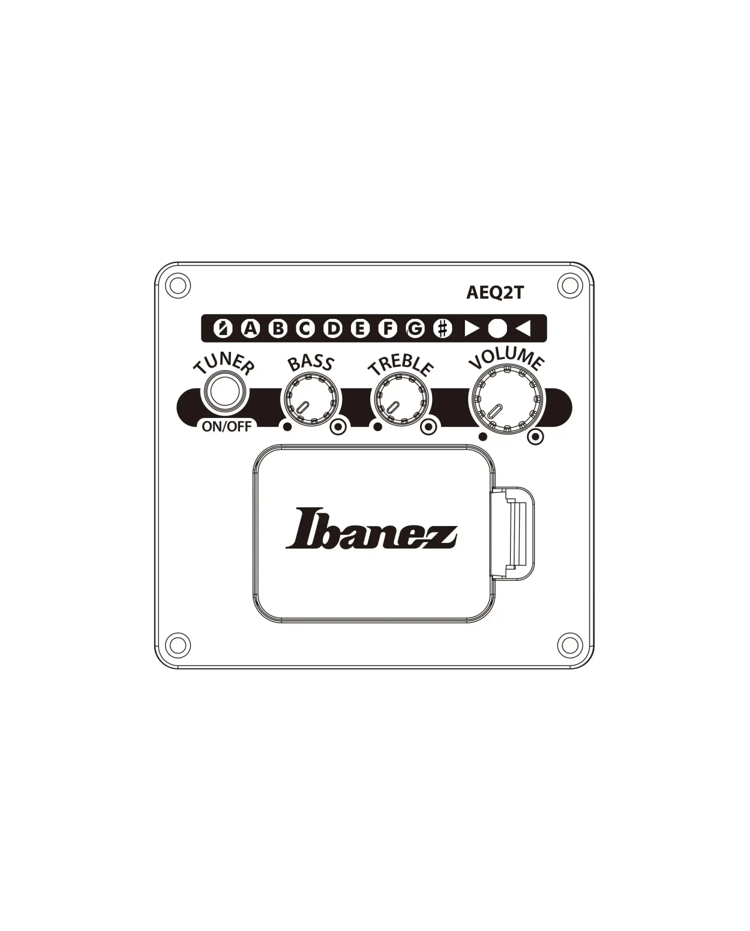 Ibanez V44CE-WK - Chitara Electroacustica