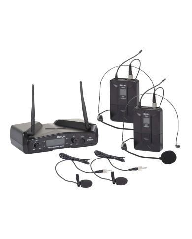 Eikon WM300DH - Sistem Microfon Wireless Headset Lavaliera
