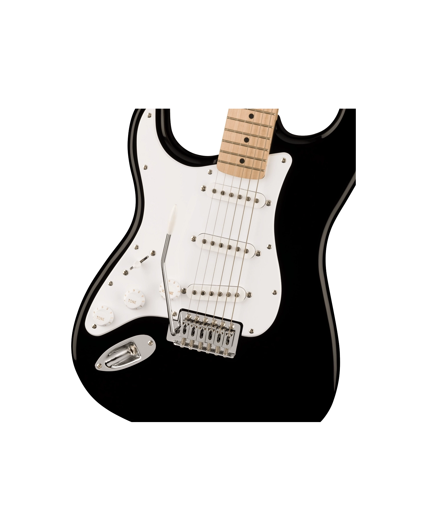 Squier Sonic Stratocaster LH MN WPG BLK - Chitara Electrica Stangaci