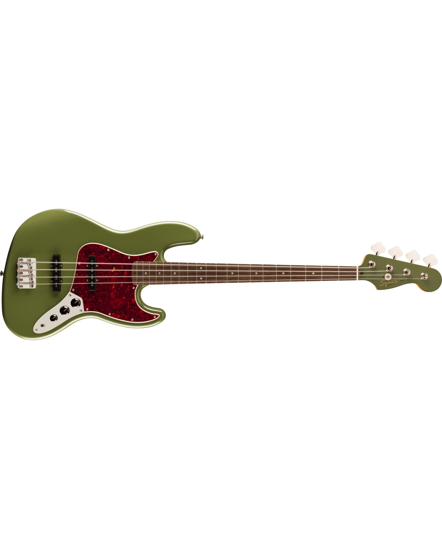 Squier Classic Vibe '60s Jazz Bass LRL TSPG MH OLV - Chitara bas electrica