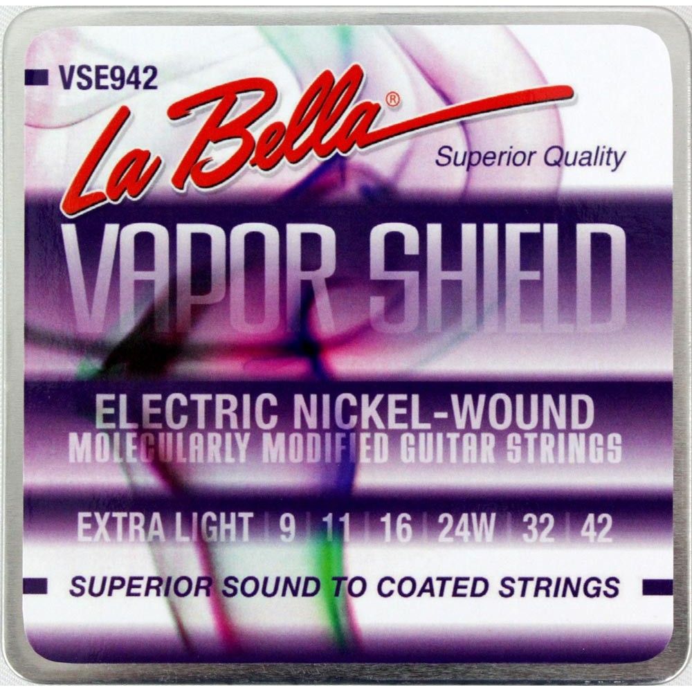 La Bella VSE942 Vapor Shield - Set Corzi Chitara Electrica 09-42 La Bella - 1