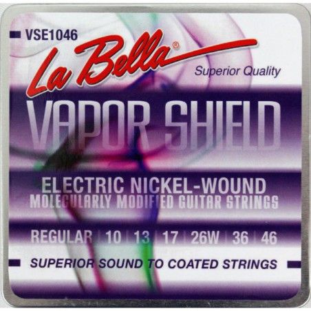 La Bella VSE1046 Vapor Shield - Set Corzi Chitara Electrica 10-46 La Bella - 1