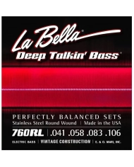 La Bella 760RL-B - Set 5 Corzi Chitara Bass 41-128 La Bella - 1