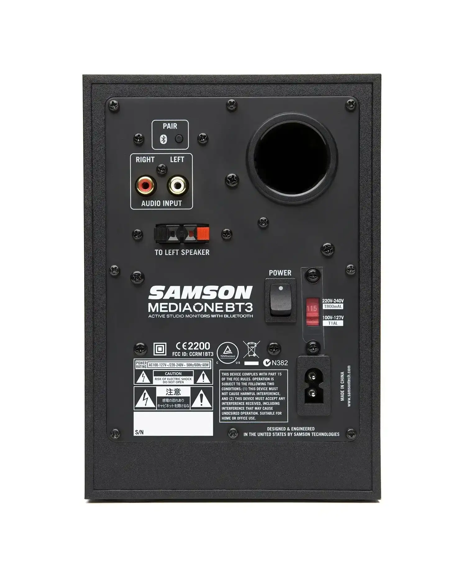 Samson MediaOne BT3 - Monitoare active cu Bluetooth Samson - 3